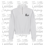 ¼-Zip Bridal Party Sweatshirt image 0