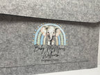 Personalized Elephant Themed Pregnancy Notes Folder / Maternity Baby Journey IVF image 2