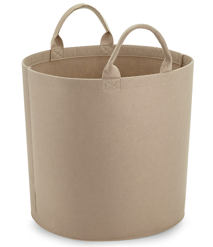Personalised Felt Dog Trug – Luxury Pawprint Design (30x30cm)