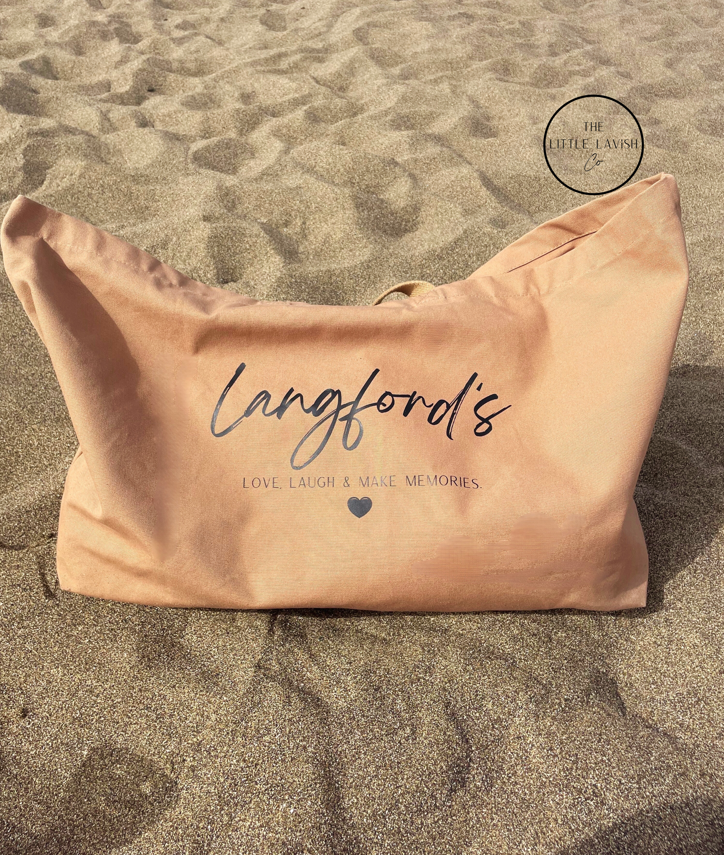 Personalized Beach Bag image 0