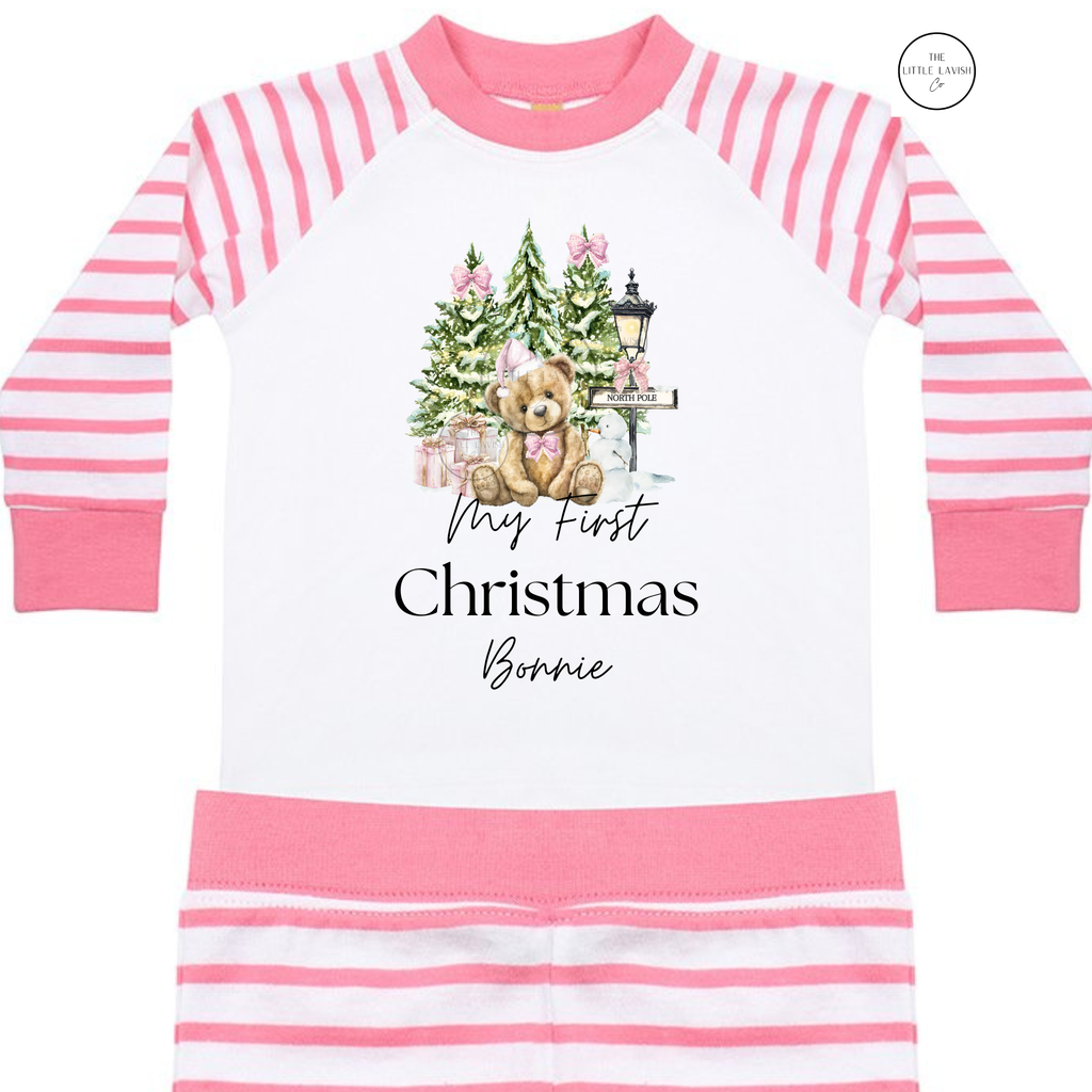 My First Christmas Personalised Pyjamas