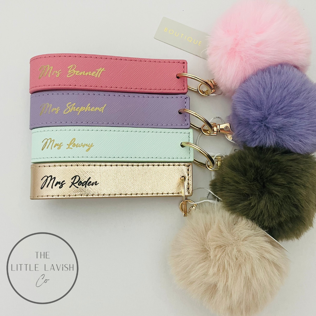 Personalised Teacher Wrist Lanyad